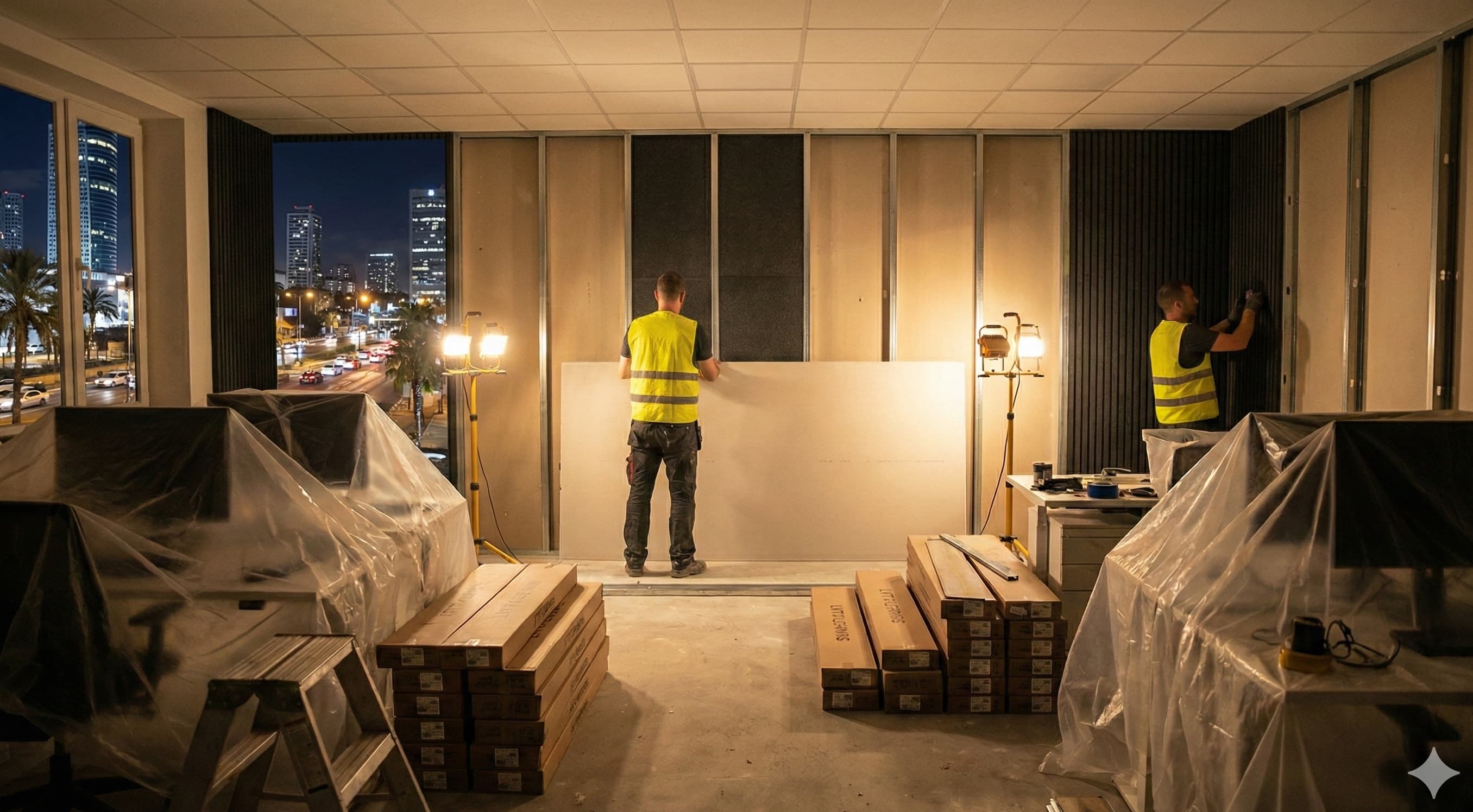 שיפוץ משרדים קטנים